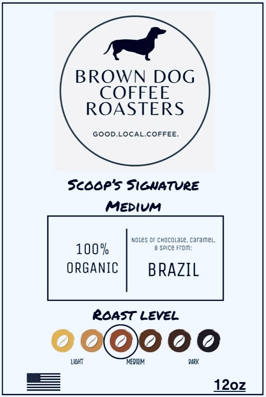 Brown Dog Coffee Roasters - Scoop’s Signature Medium
